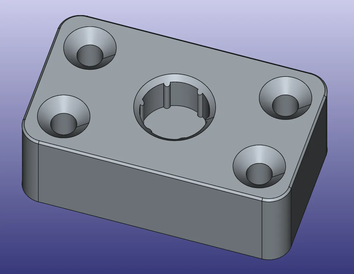 Пример рёбер сминания в дизайне