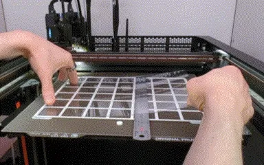 Вставка прозрачного листа